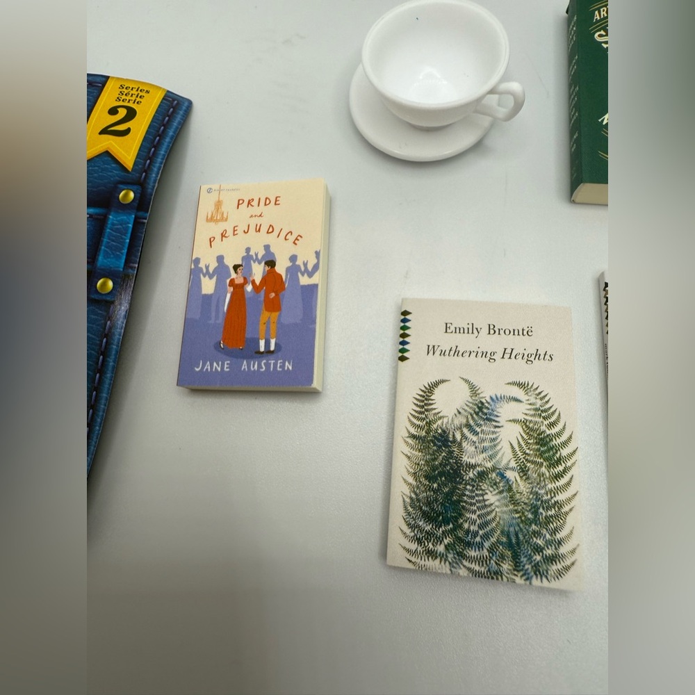 Zuru Mini Brands Books Series 2 lot Holmes tea Height prejudice prince tiny - Picture 3 of 5